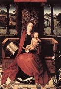 Hans Memling Virgin and Child Enthroned oil painting on canvas